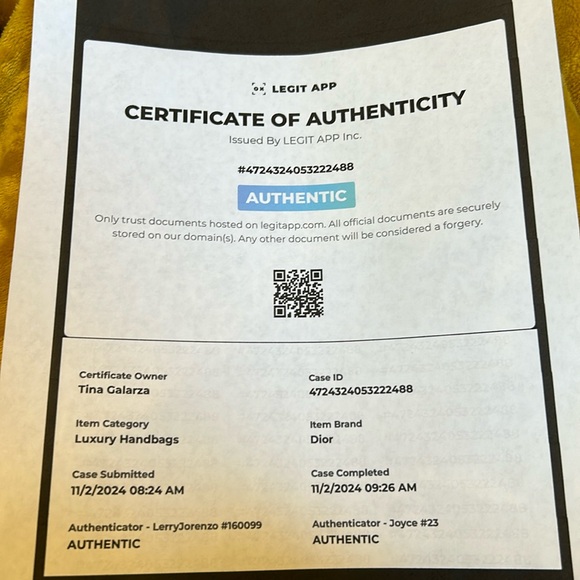 Christian Dior Trotter Canvas Boston Bag Navy Silver Auth EUC 🖤💙 - Picture 9 of 17